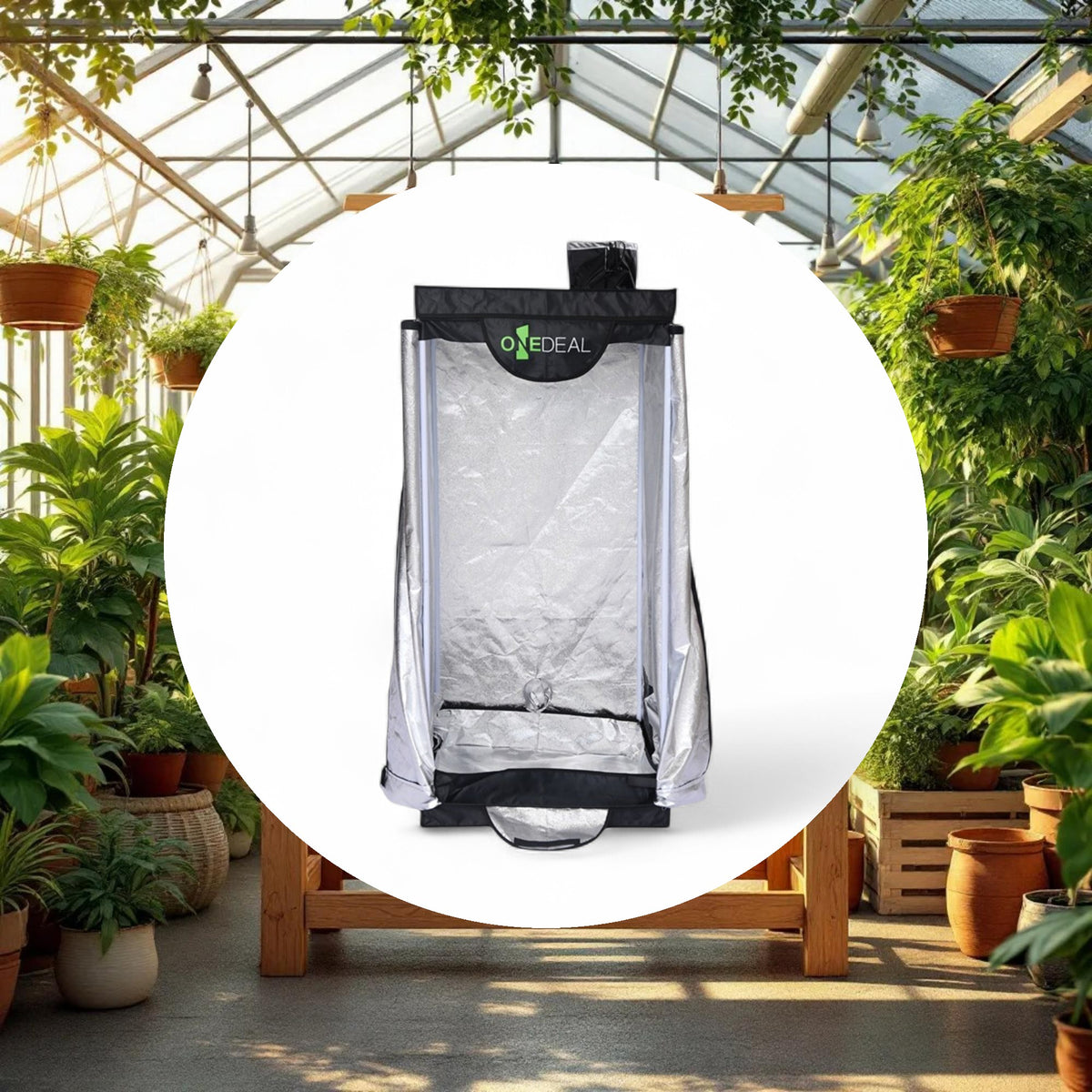 OneDeal Grow Tent 2ft x 2ft x 4ft 7in - Image 2