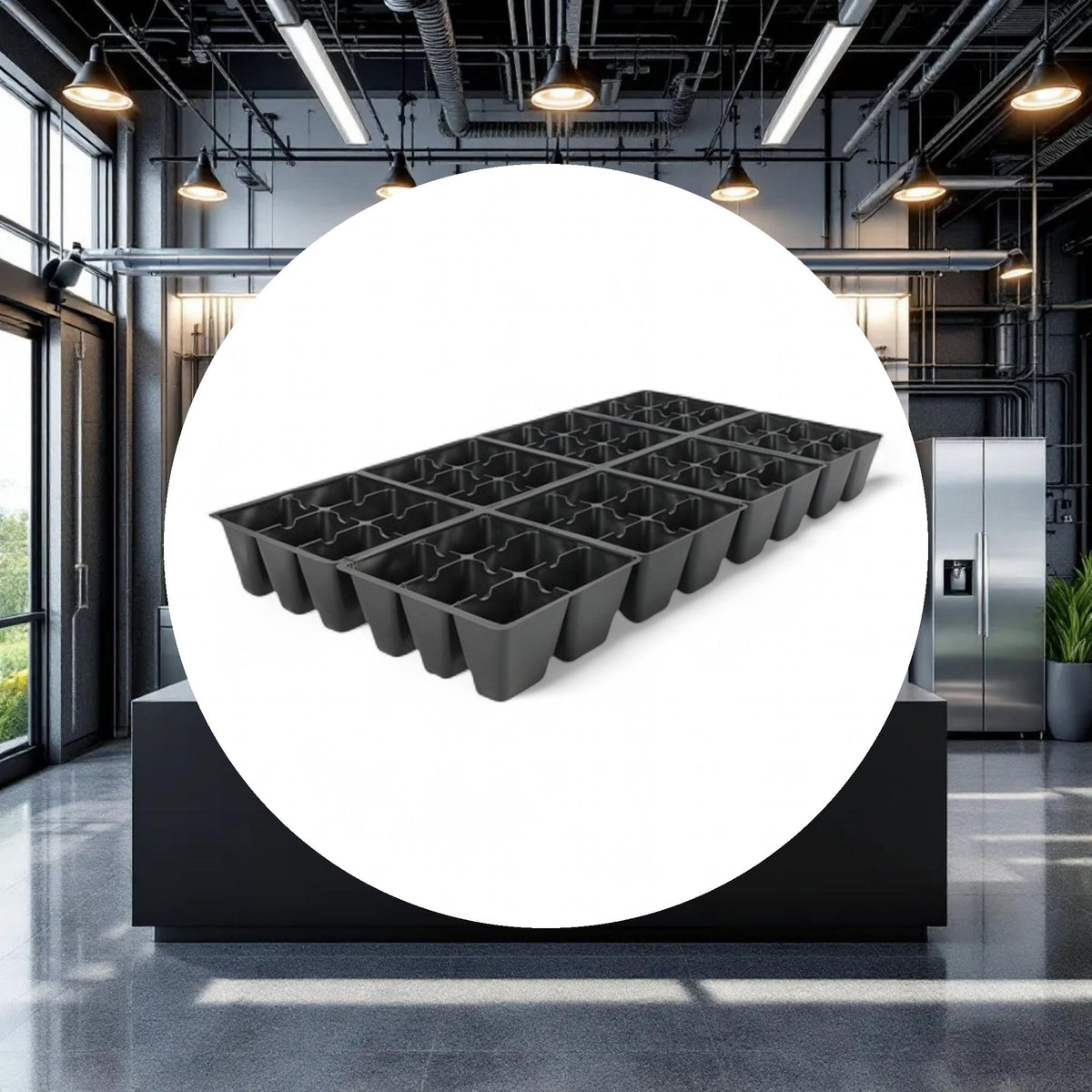 Break-A-Part Seedling Tray 48 Cell (10in x 20in x 2.5in) - Image 3