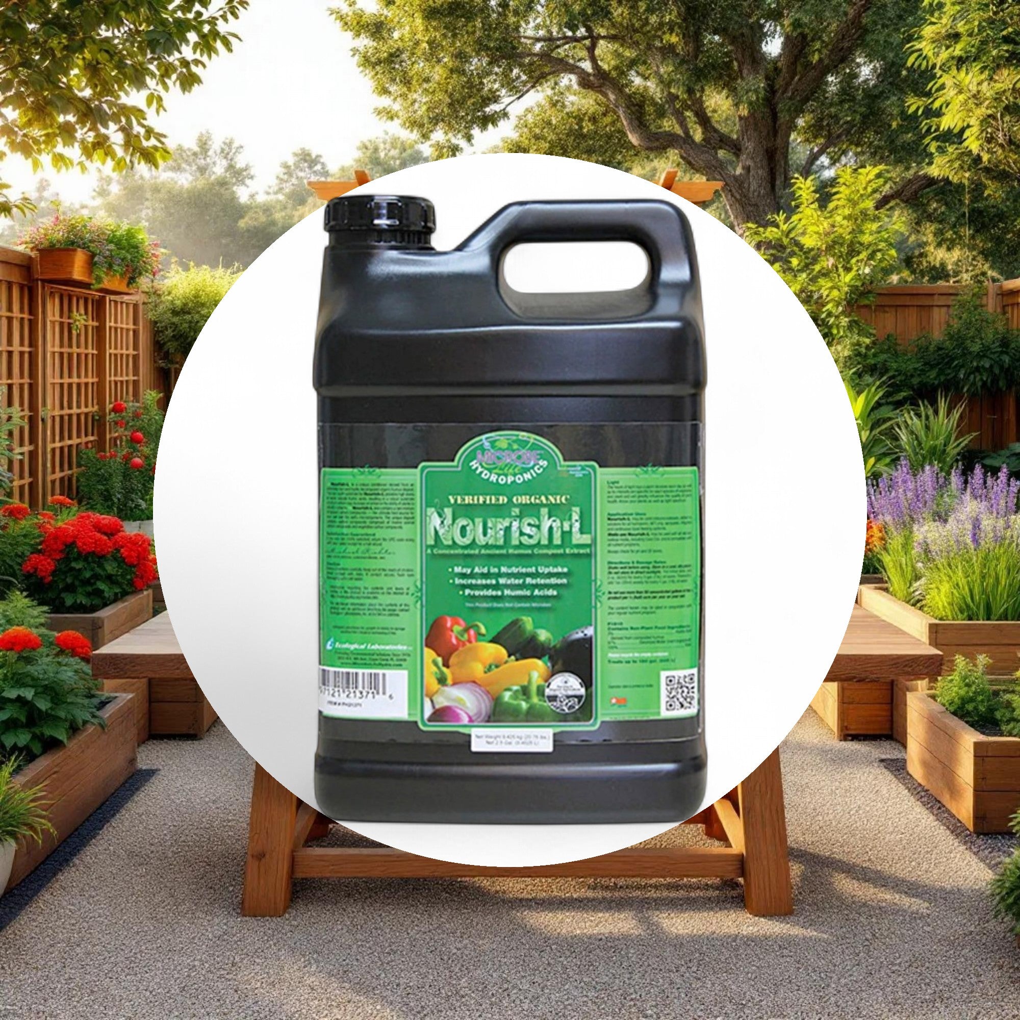 Microbe Life Hydroponics Nourish-L 2.5 Gallon - Image 5
