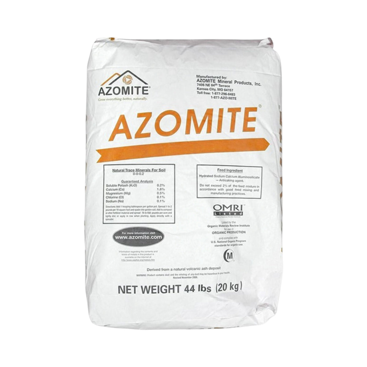 AZOMITE Field Grade 44lbs