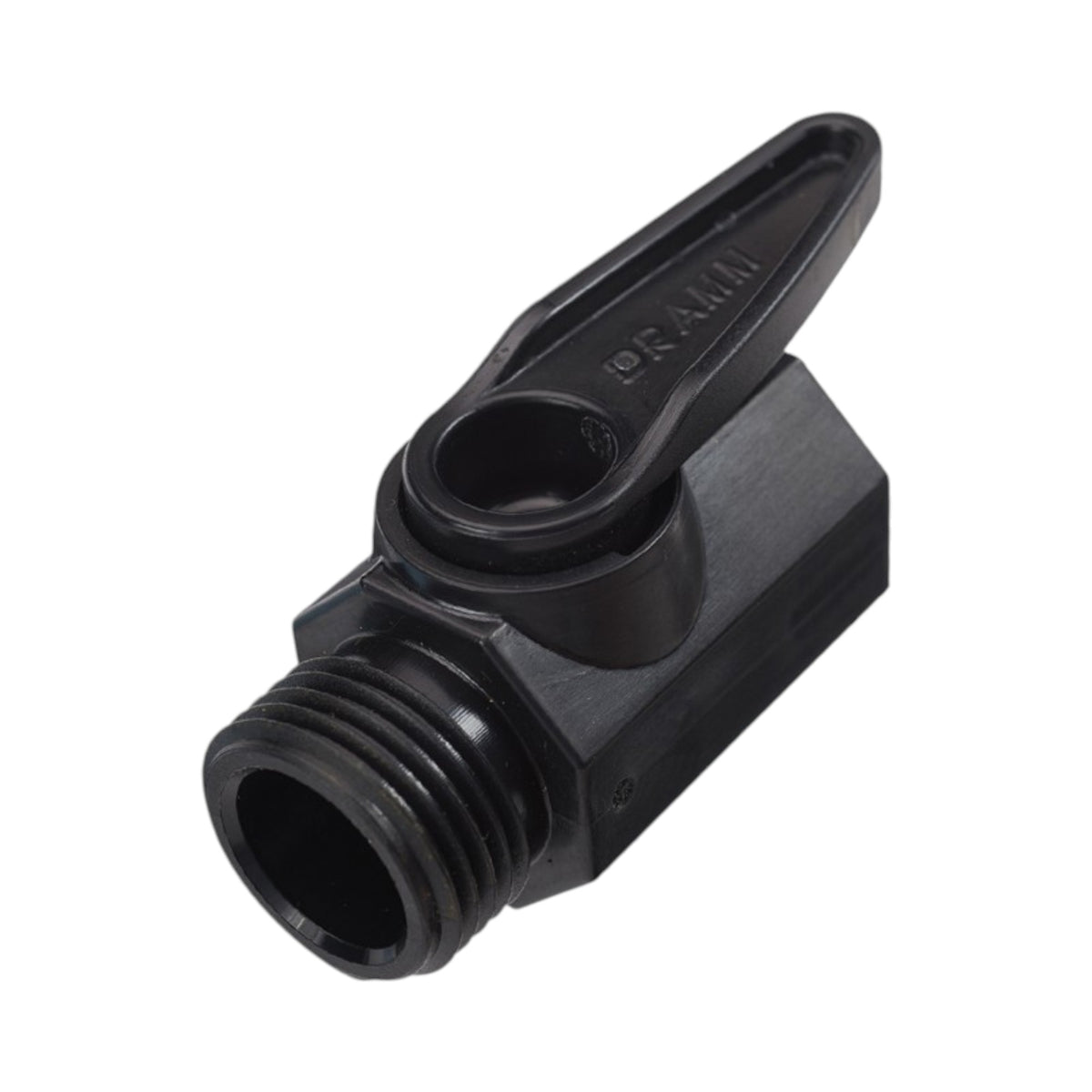 DRAMM QAV Shut-Off Valve Black