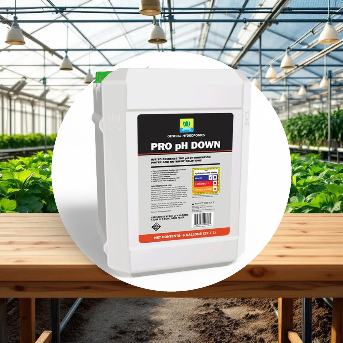 General Hydroponics PRO pH Down 6 Gallon - Image 2