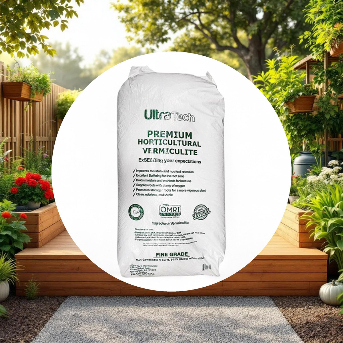 Vermiculite Fine Grade Bag 4 Cubic Feet - Image 5