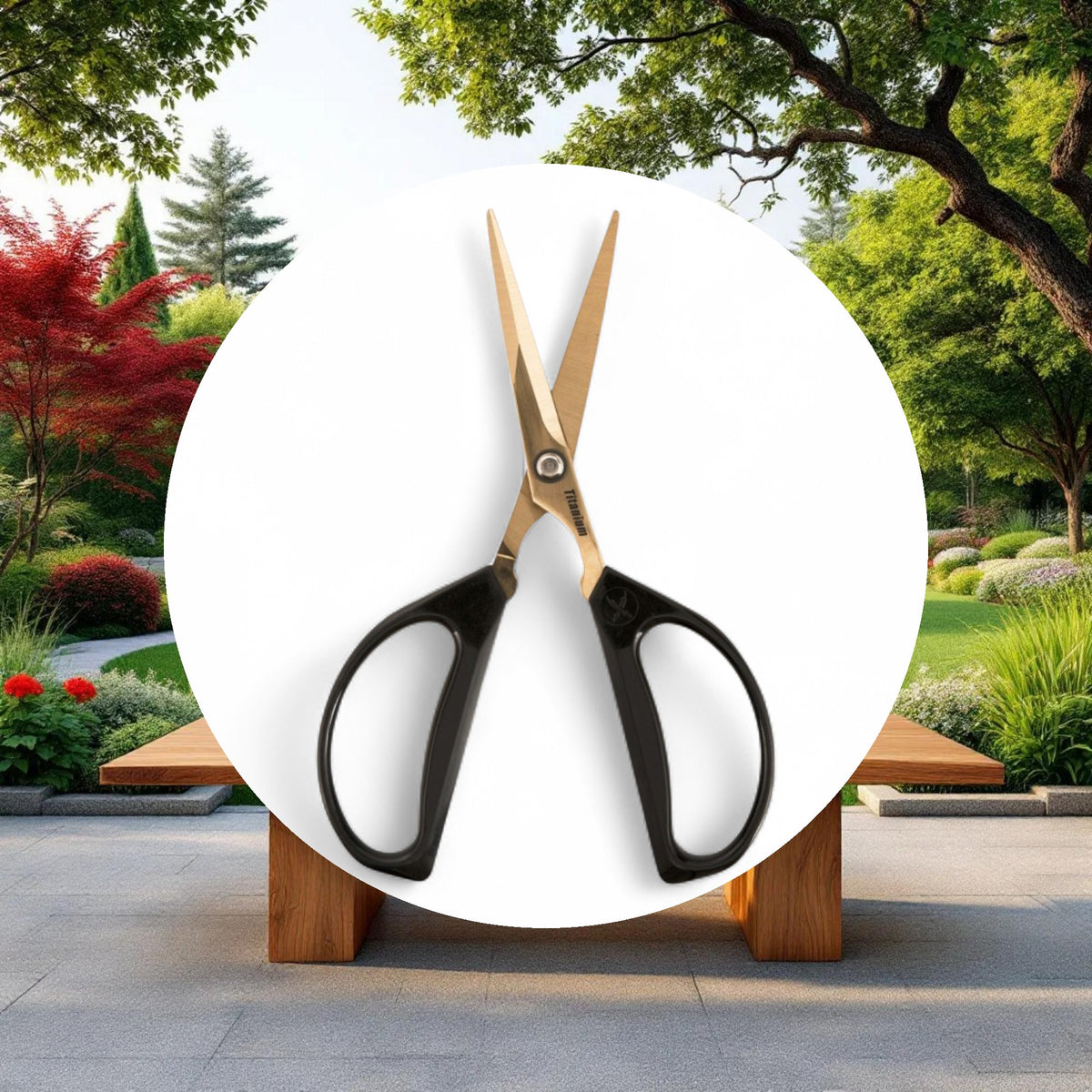Piranha Pruner Bonsai Shear Scissors 60mm Titanium Blade - Image 4