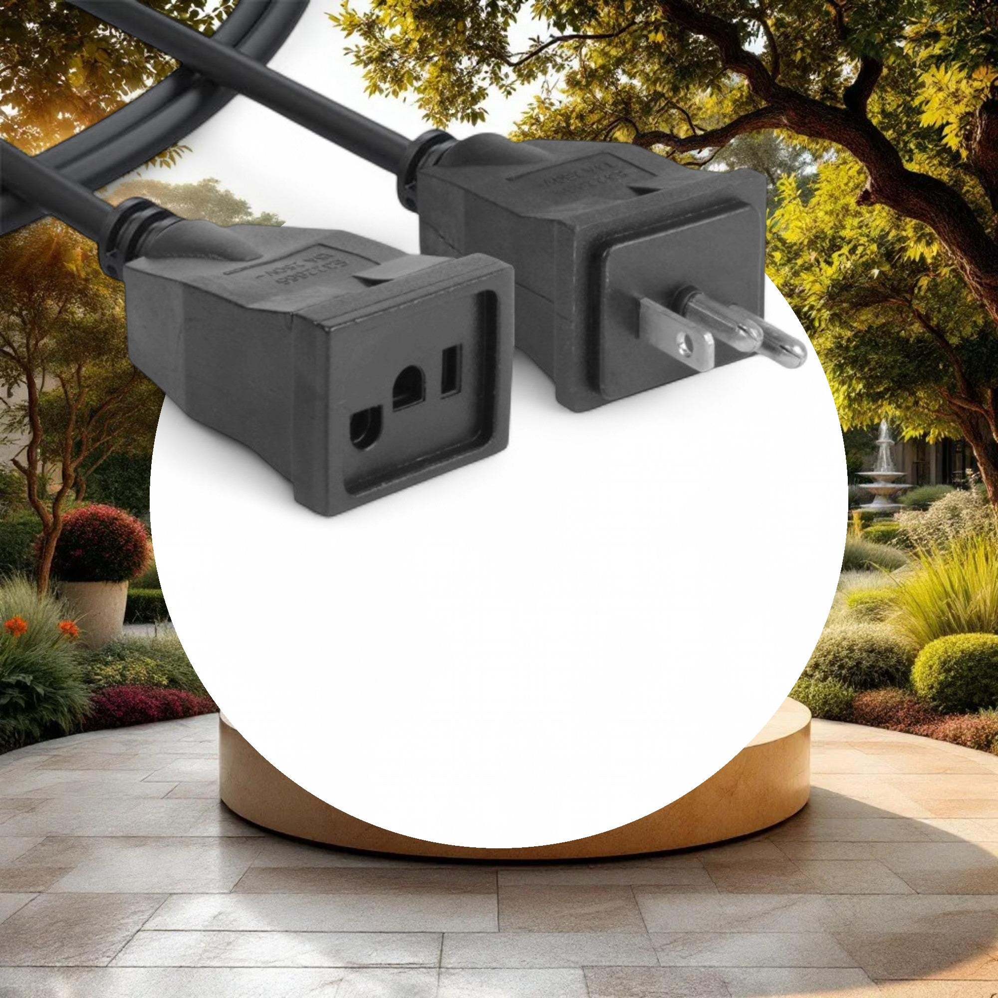 Grow1 Reflector 16 Gauge Extension Cord 15' - Image 2