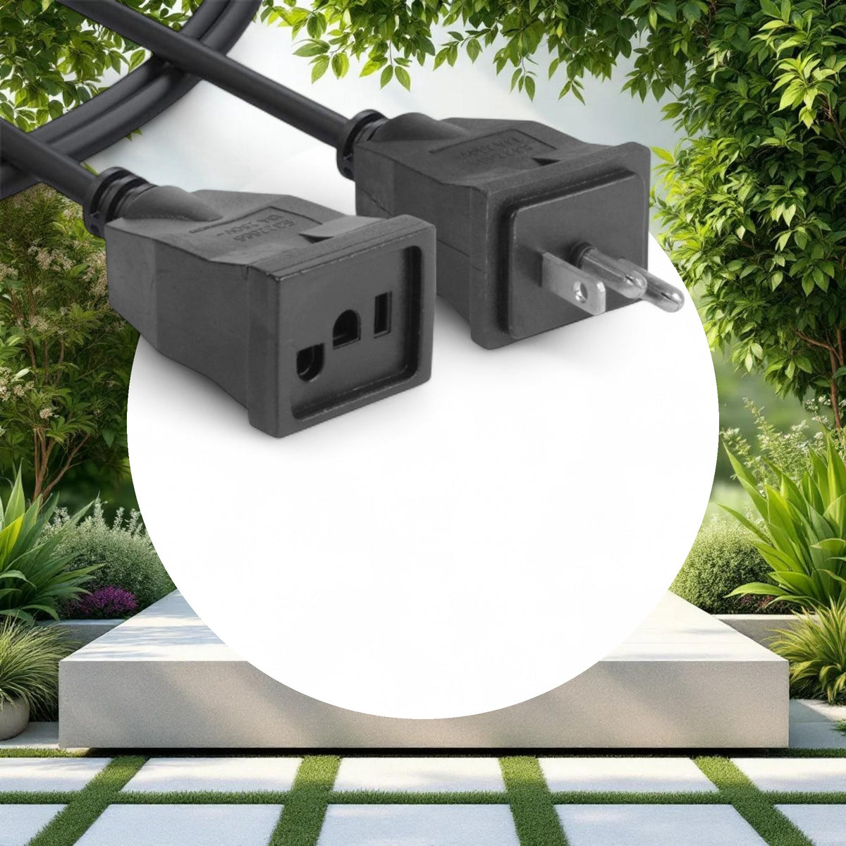 Grow1 Reflector 14 Gauge Extension Cord 15' - Image 2