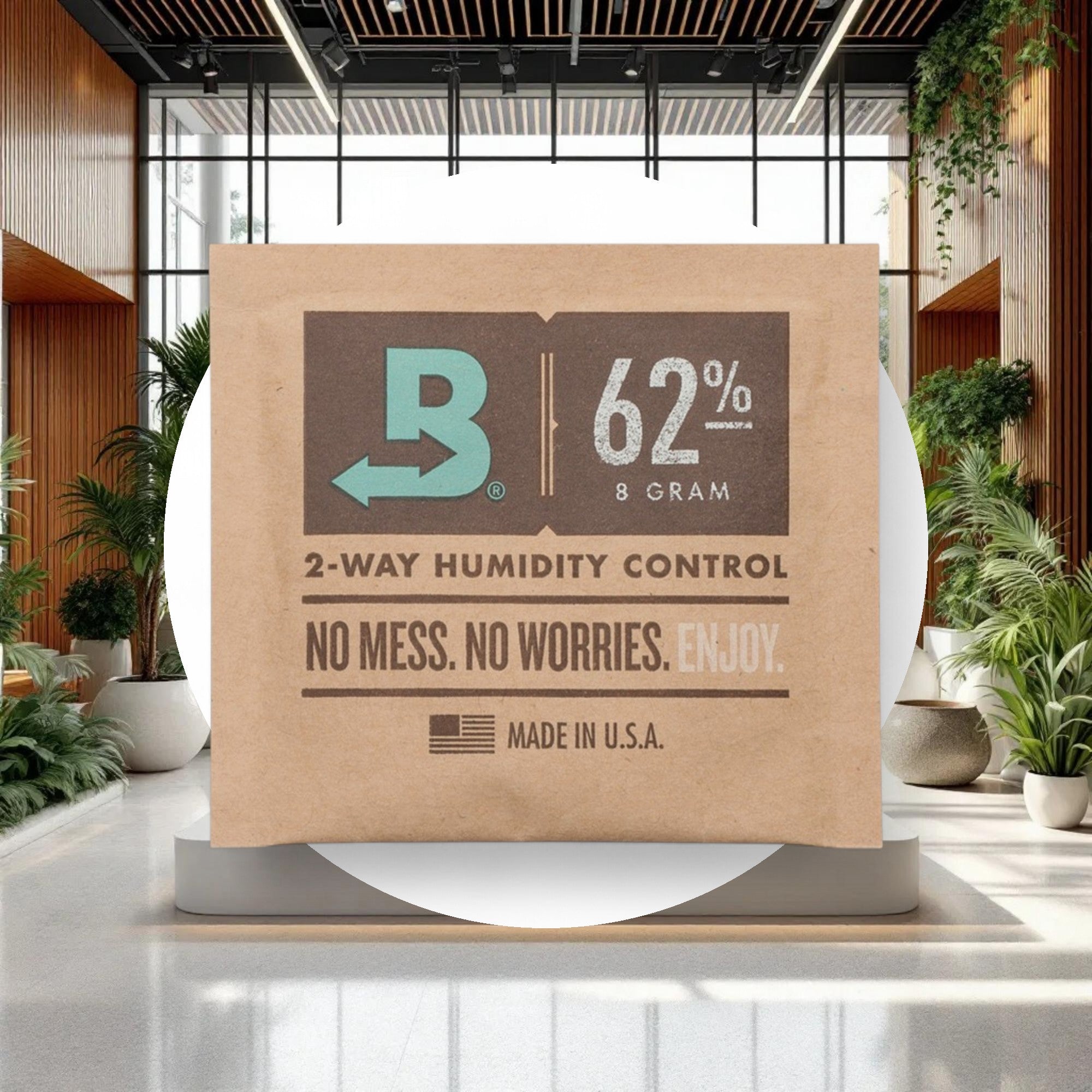 Boveda 2-Way Humidity Control Pack 62% RH 8g (300pcs/Case) - Image 3