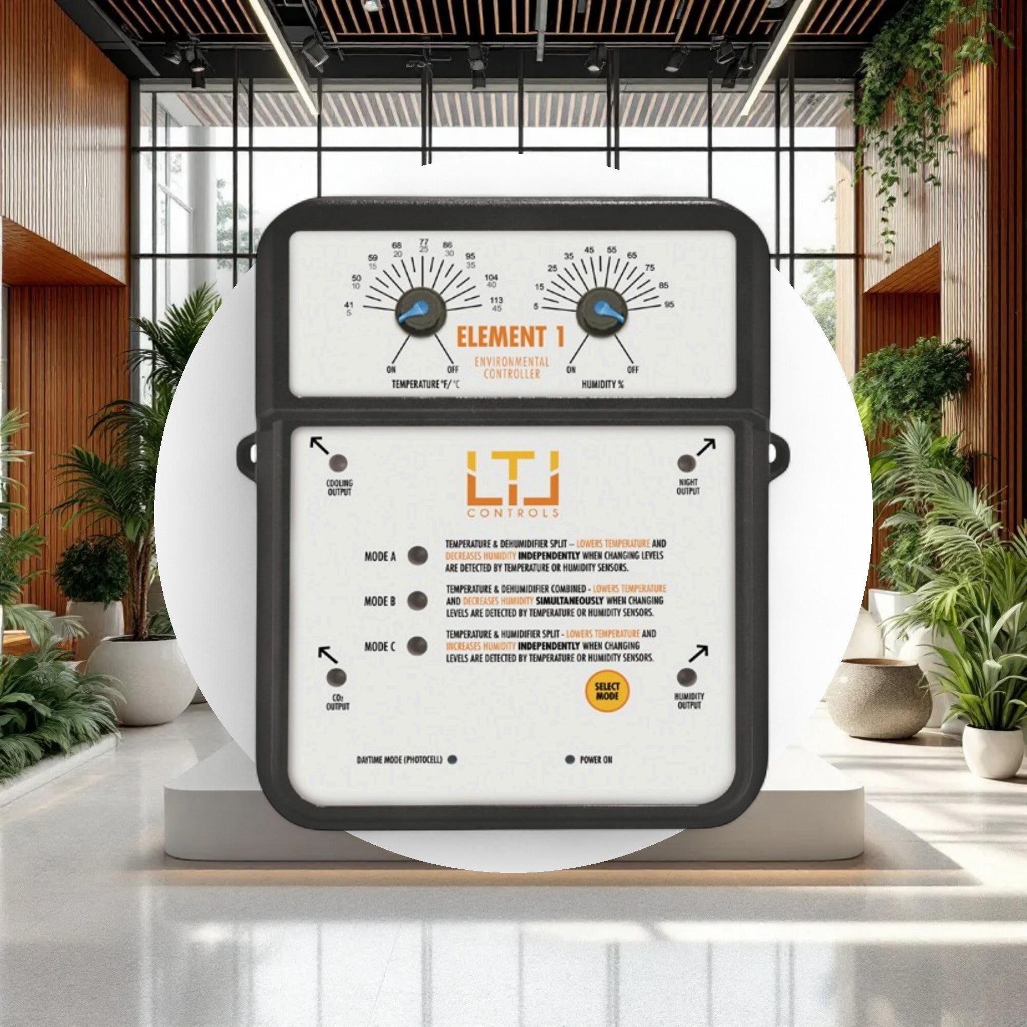 LTL ELEMENT1 Analog Atmosphere Control, 4-outlets - Image 3