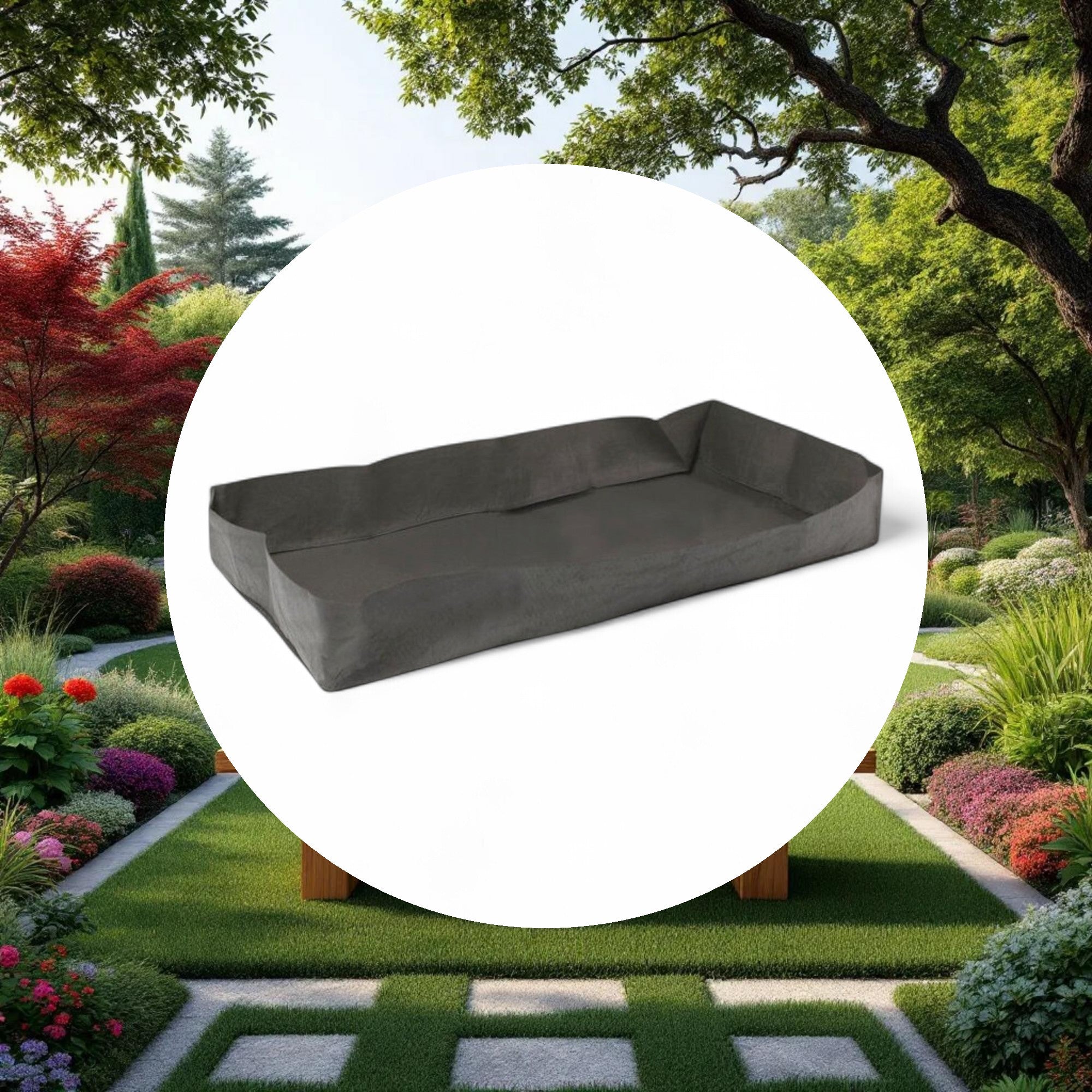 Prune Pots Fabric Tray Liner 4'x8'x6" - Image 4