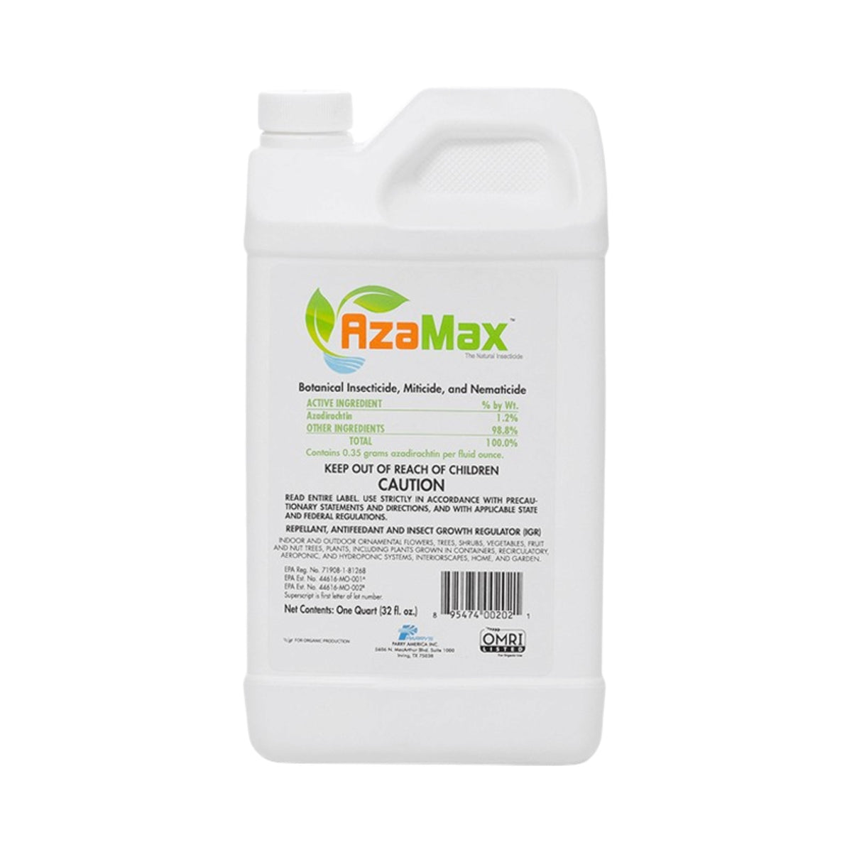General Hydroponics AzaMax 1 Quart