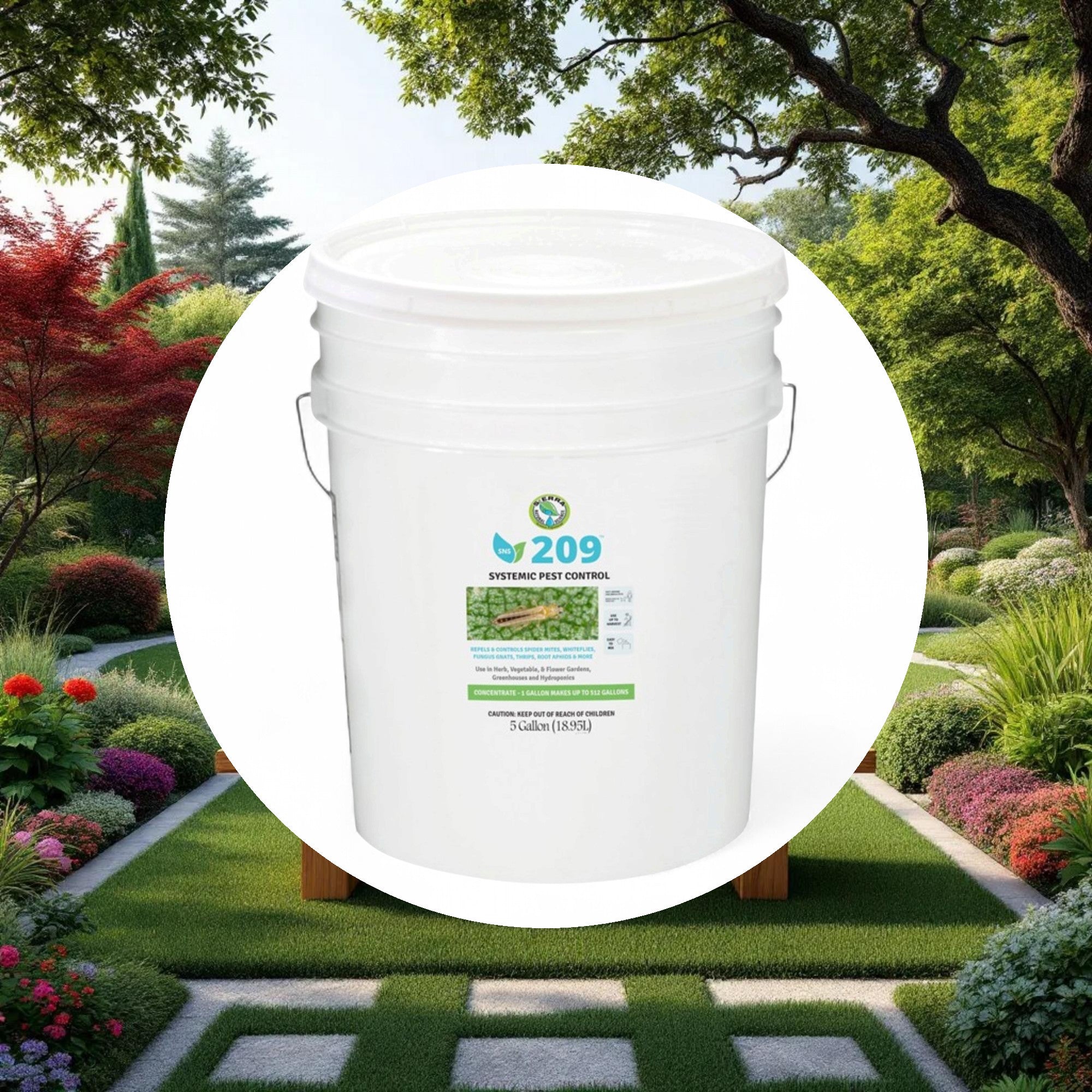 SNS 209 Systemic Pest Control 5 Gallon - Image 4