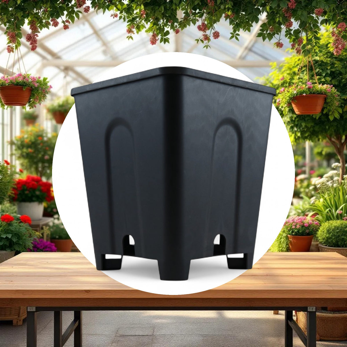 3 Gallon Square Heavy Duty Injection Pot with Elevator - Image 3