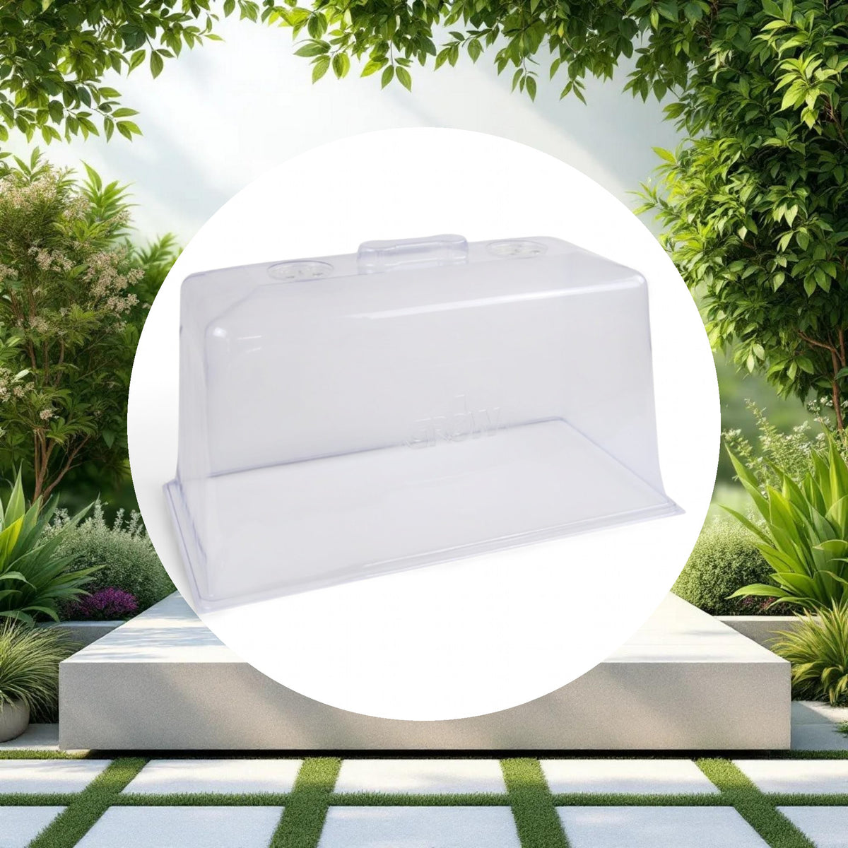 12" Premium Propagation Dome w/ Vents - 10" x 20" x 12" - Image 2