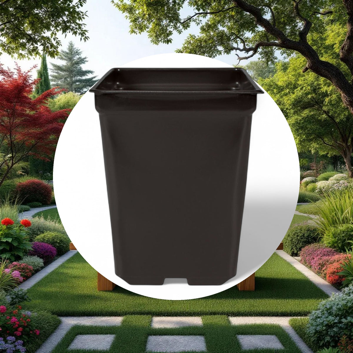 Square Pot 2qt 5.5in x 5.5in x 6in - Image 5