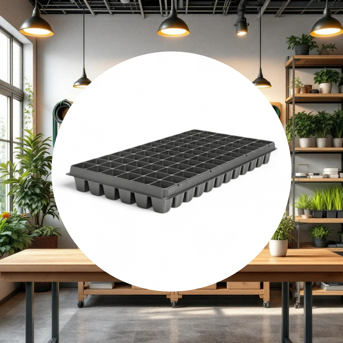 10" x 20" Small Hole DEEP 72 Cell Seedling Plug Tray - Image 3