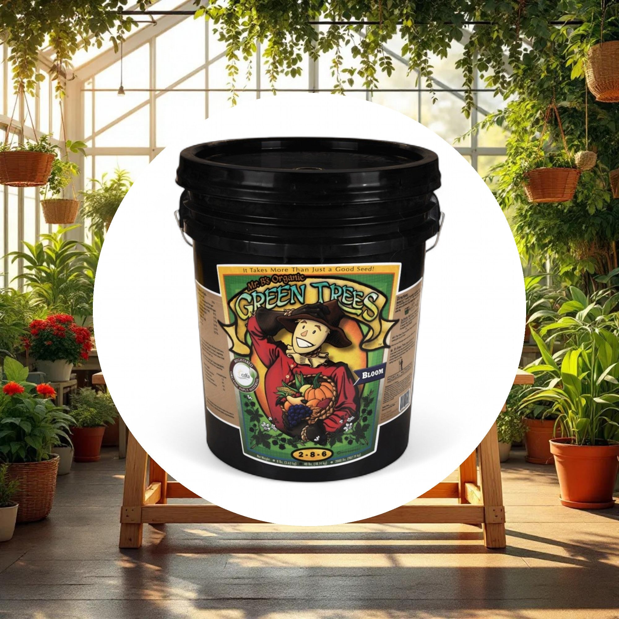 Mr. B's Green Trees Organic Bloom 40lbs (5gal) - Image 2
