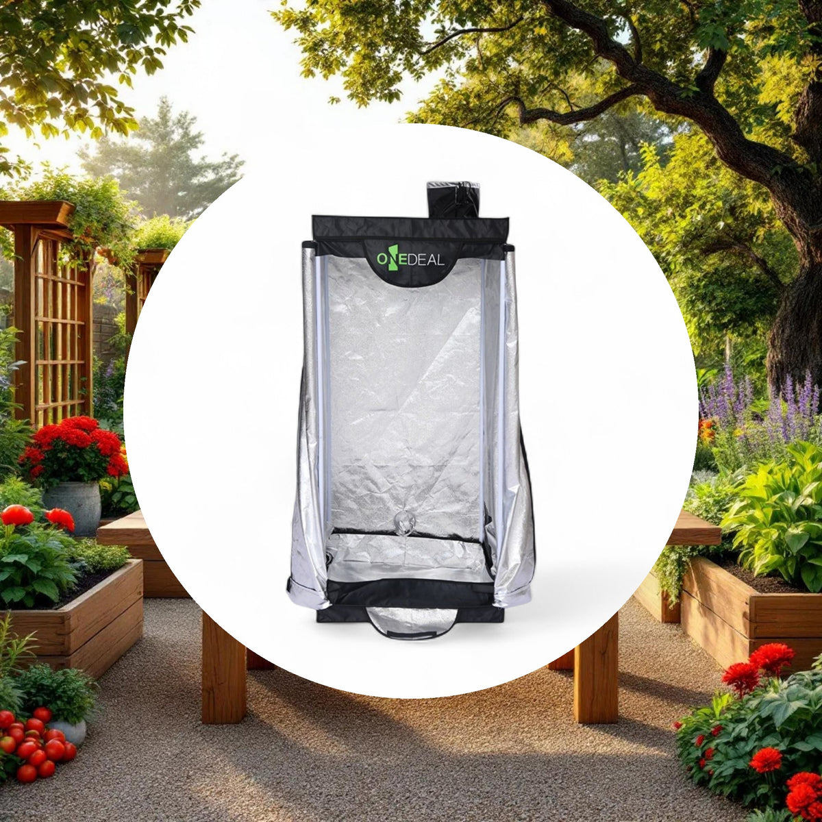 OneDeal Grow Tent 2ft x 2ft x 4ft 7in - Image 5