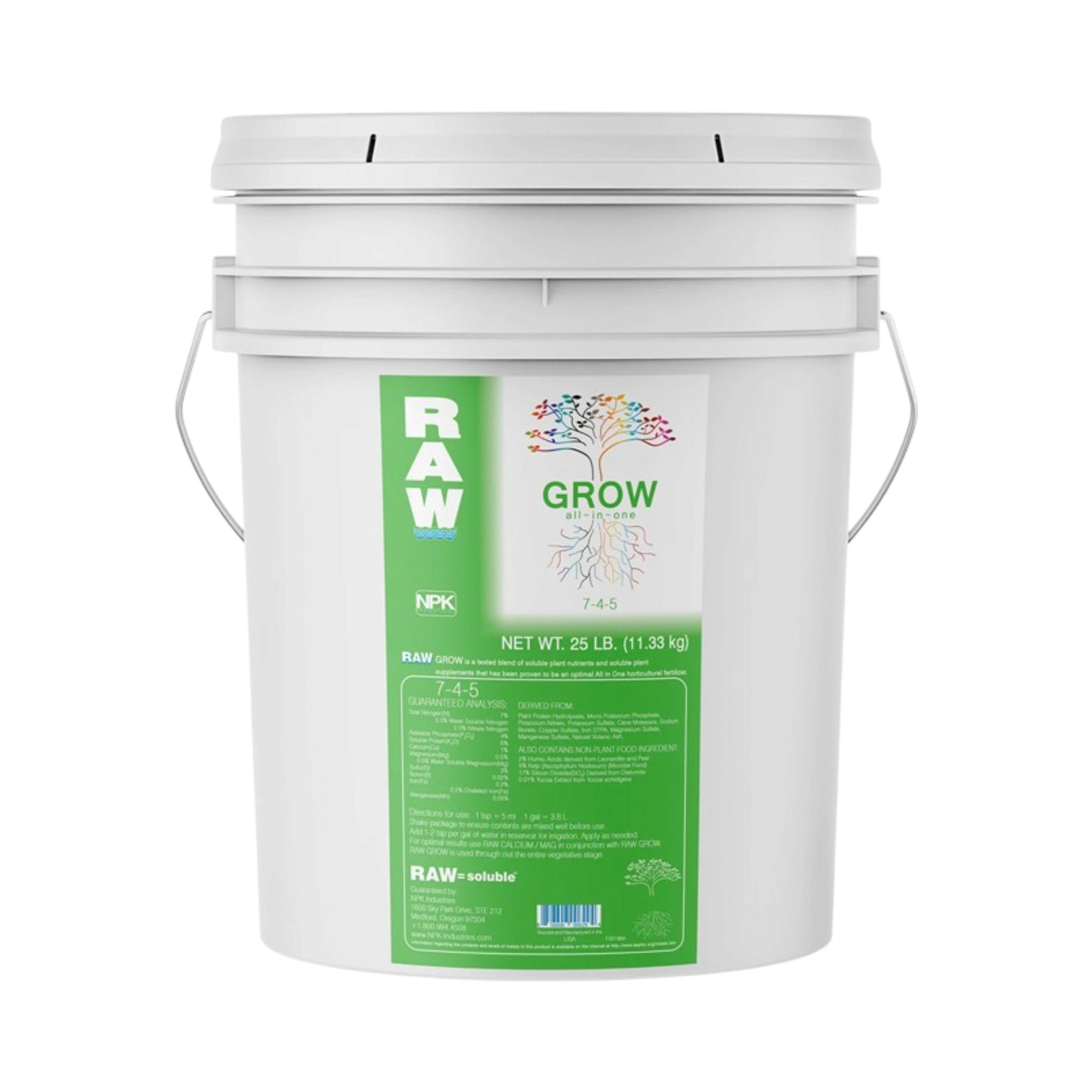 NPK RAW Grow 25lbs
