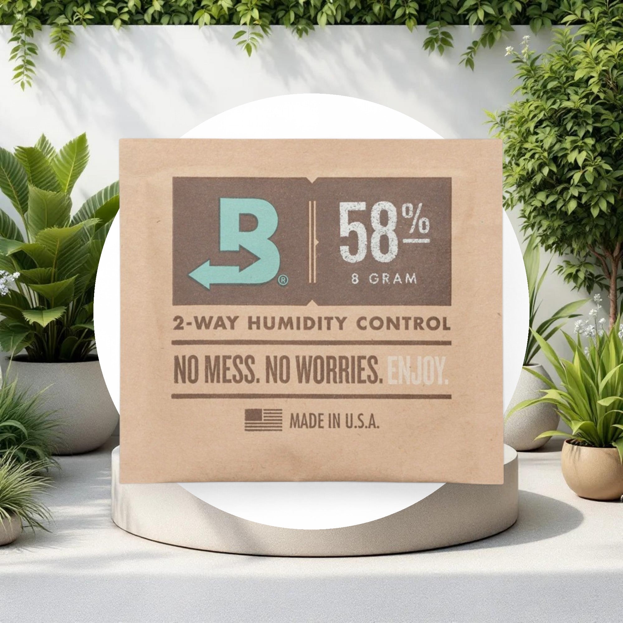 Boveda 2-Way Humidity Control Pack 58% RH 8g (300pcs/Case) - Image 2