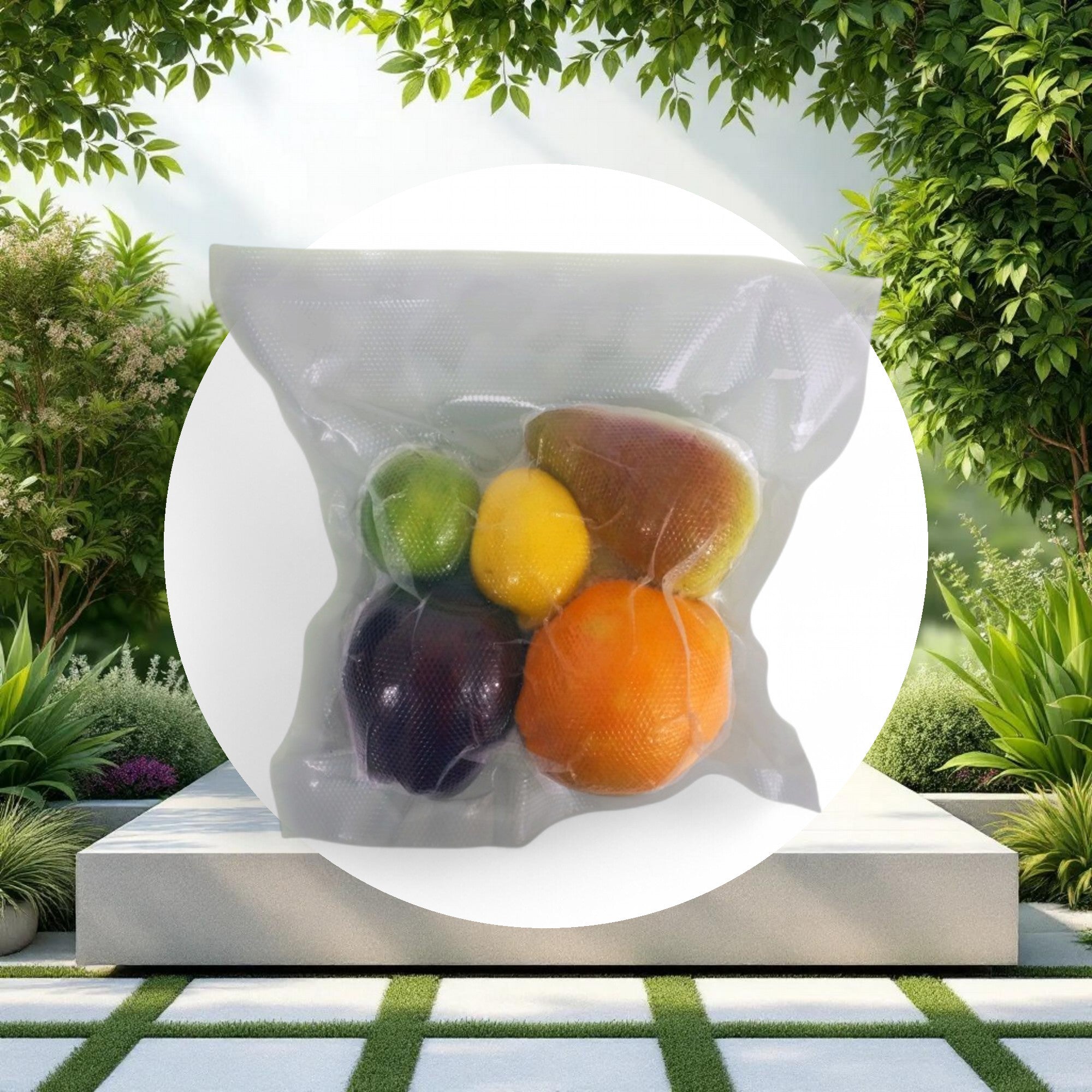 NatureVAC 15"x20" Precut Vacuum Seal Bags All Clear (50-pack) - Image 2