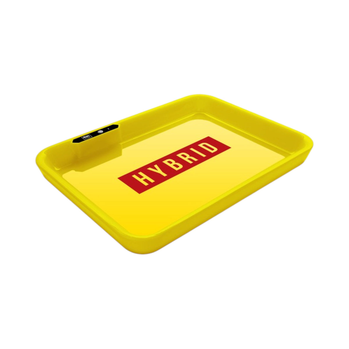 Dope Trays x Hybrid - yellow background red logo