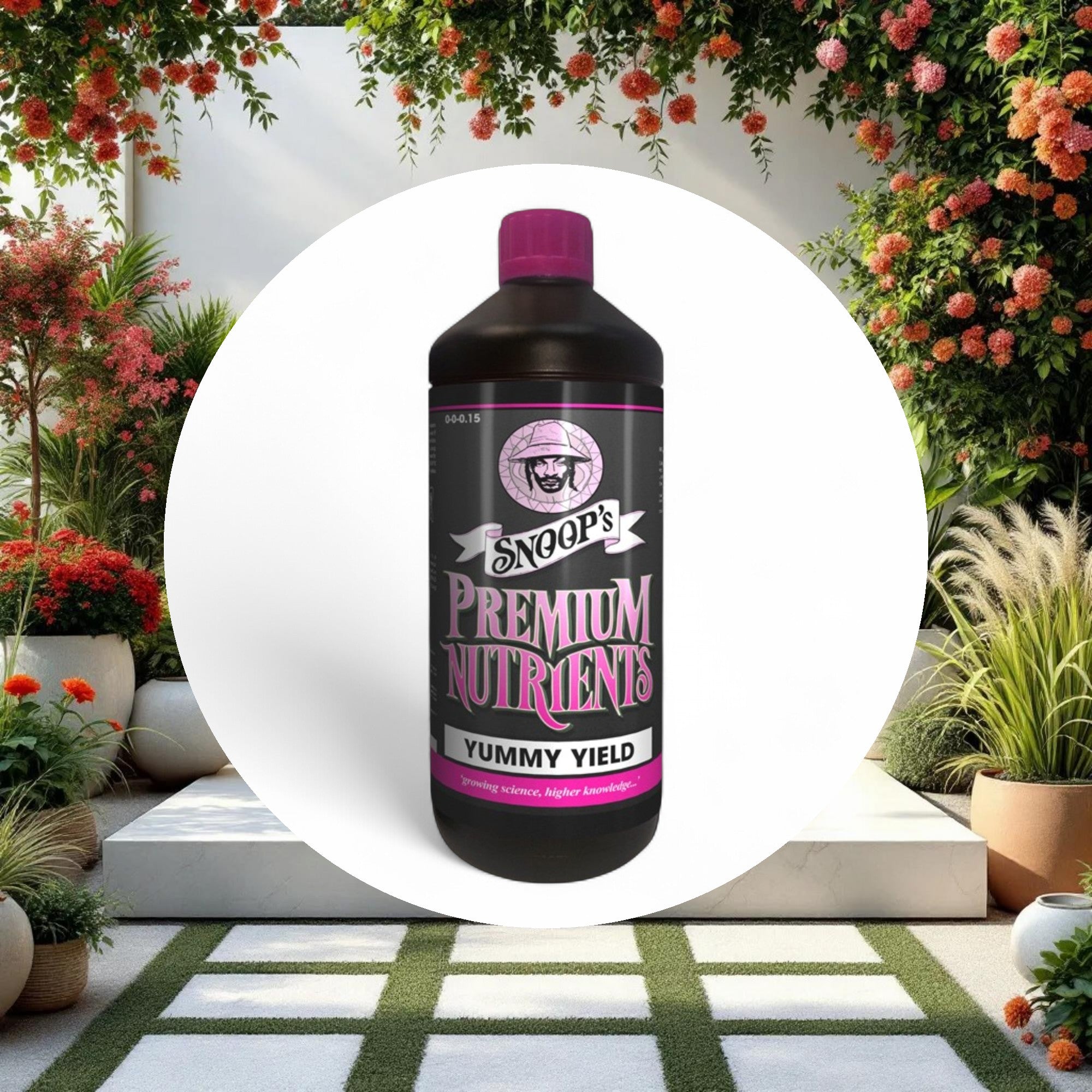 Snoop's Premium Nutrients Yummy Yield 1ltr 0-0-0.15 - Image 2