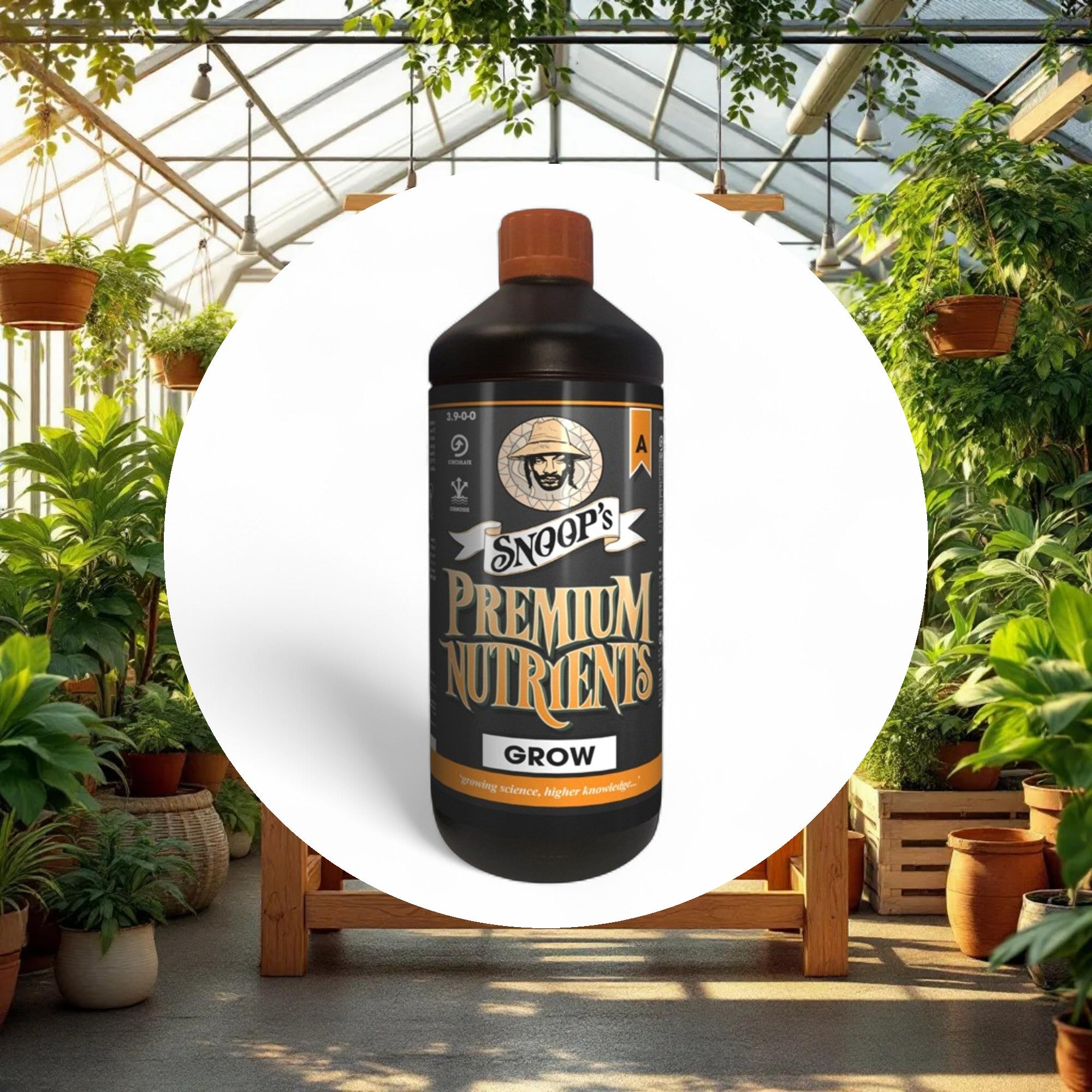 Snoop's Premium Nutrients Grow A Coco 1ltr 3.2-0-0 - Image 2