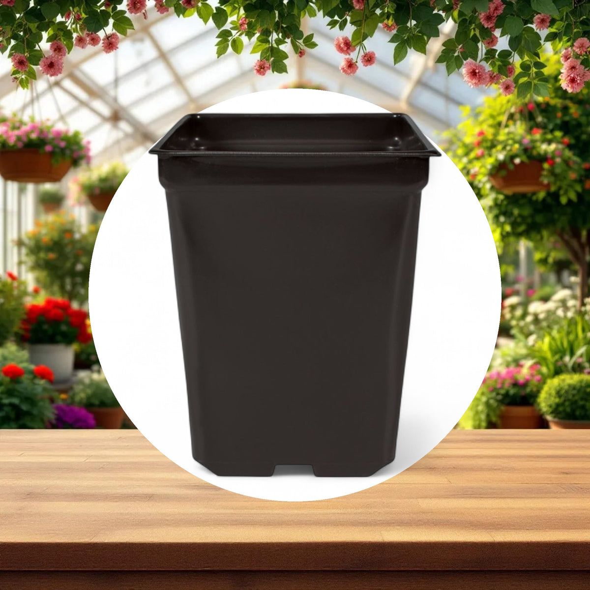 Square Pot 2qt 5.5in x 5.5in x 6in - Image 2