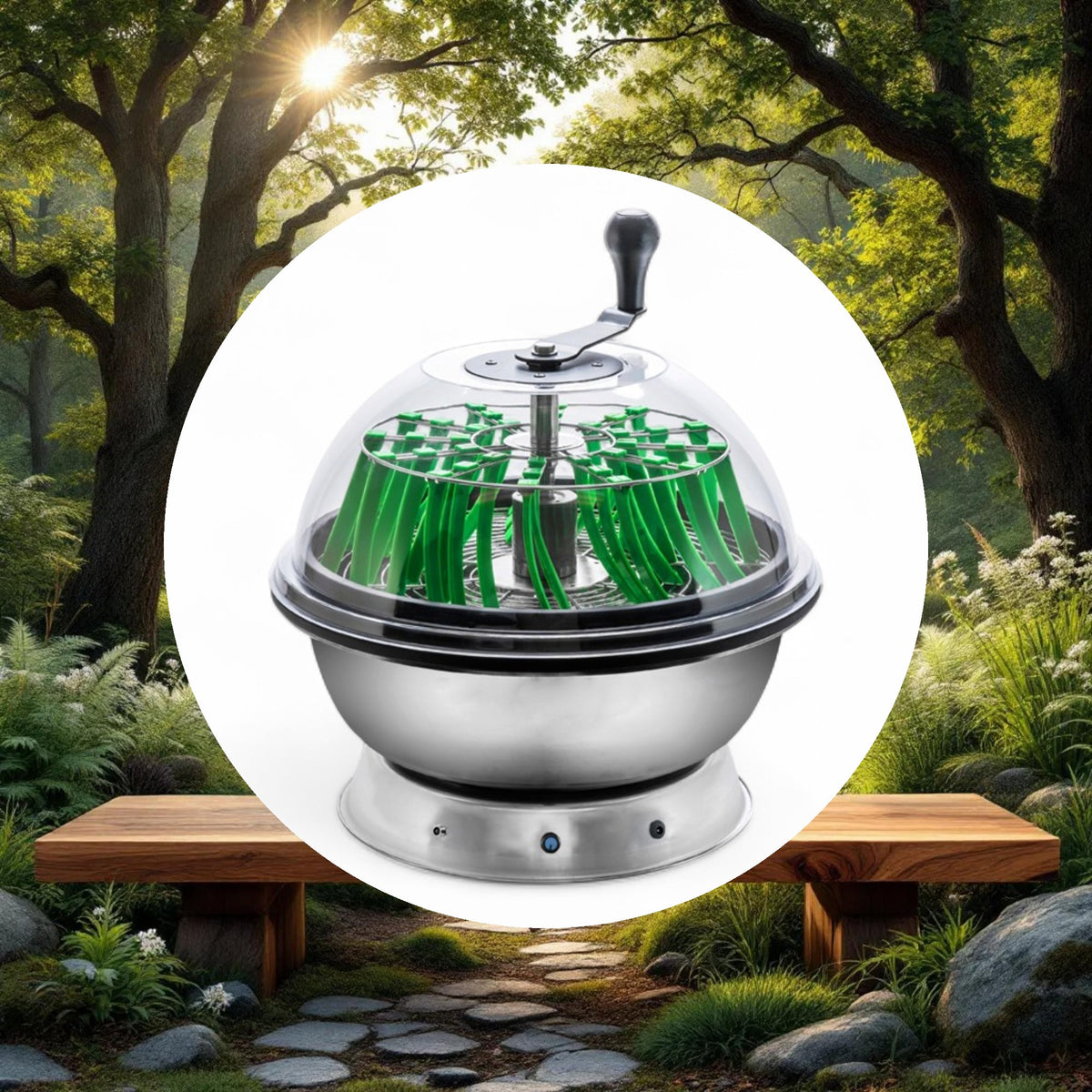 16" Motor Driven Bowl Trimmer w/ Clear Top - Image 5