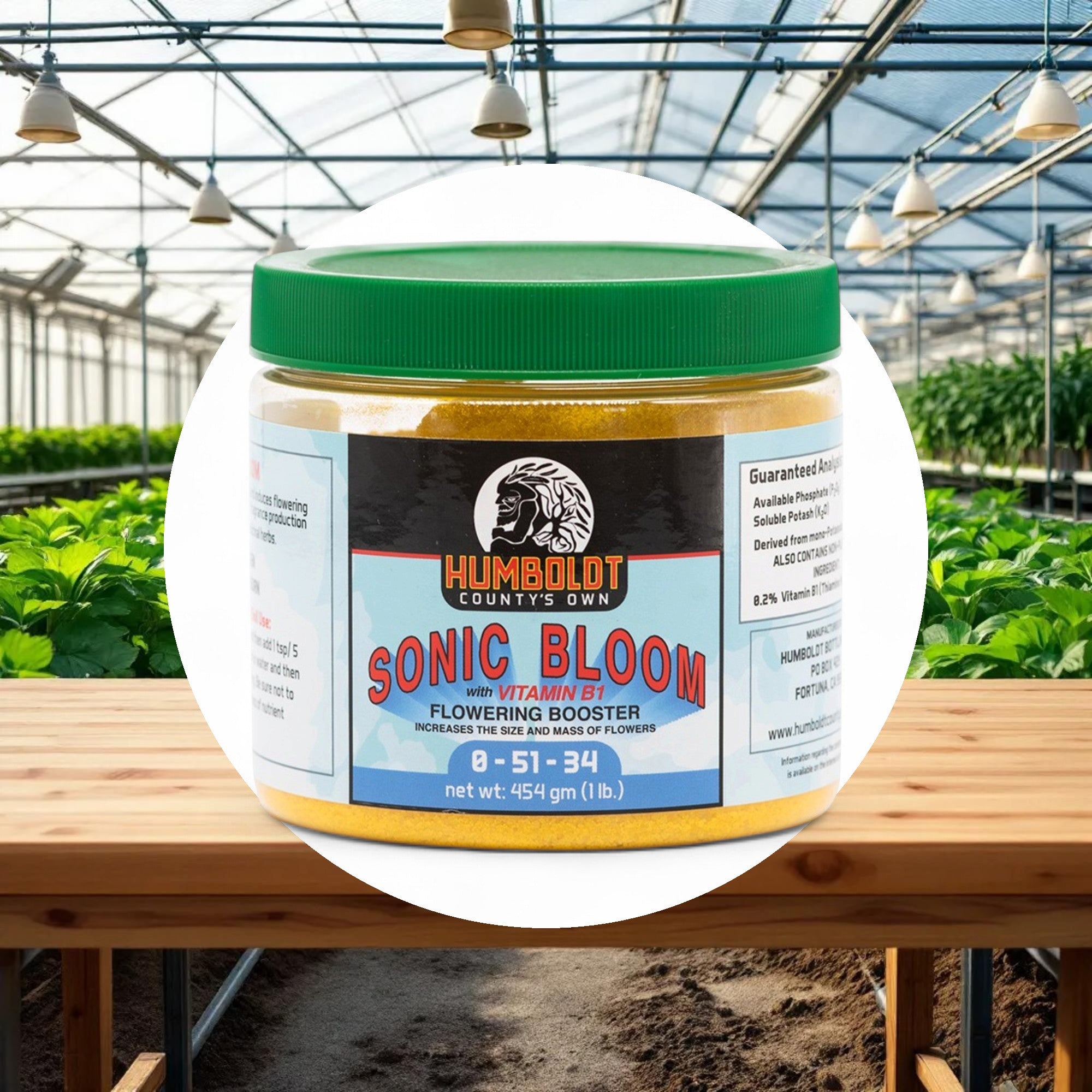 Humboldt County's Own Sonic Bloom w/ Vitamin B1 1lb - Image 2