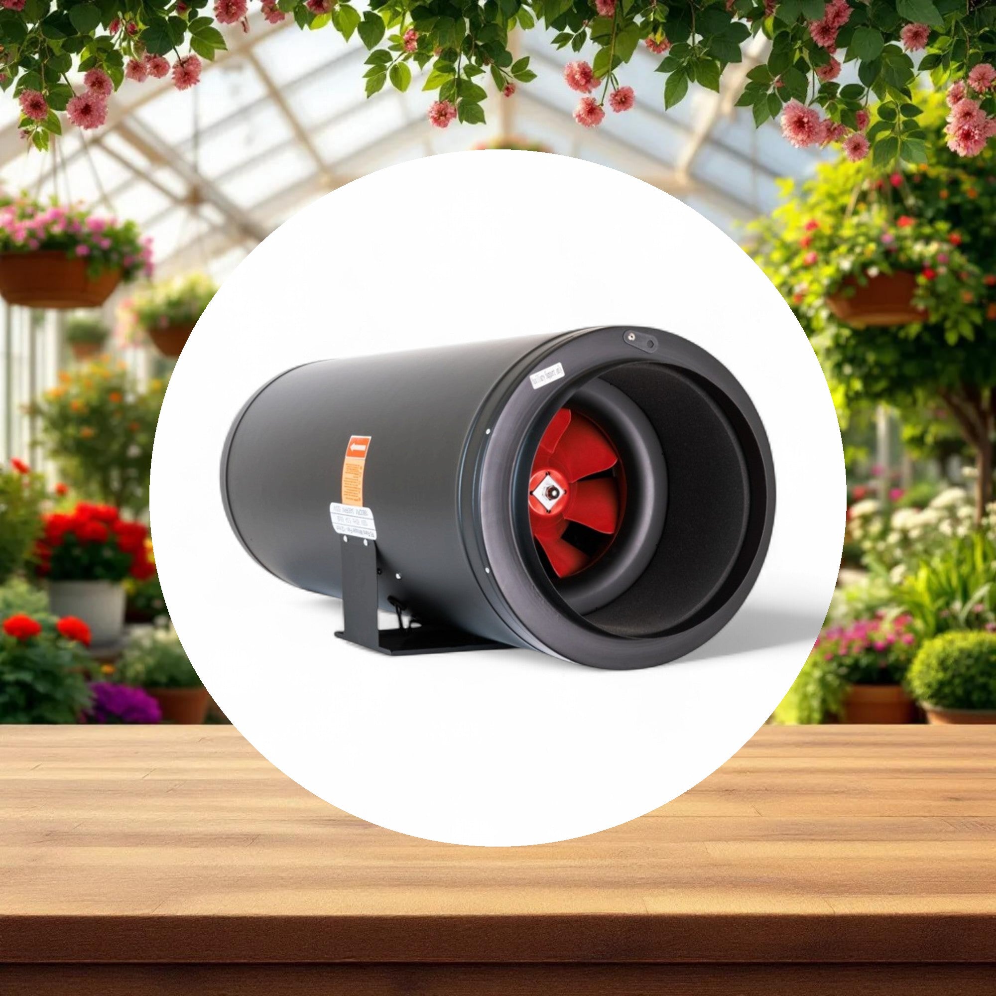 F5 Fans Inline Fan w/ Silencer 10in - Image 3