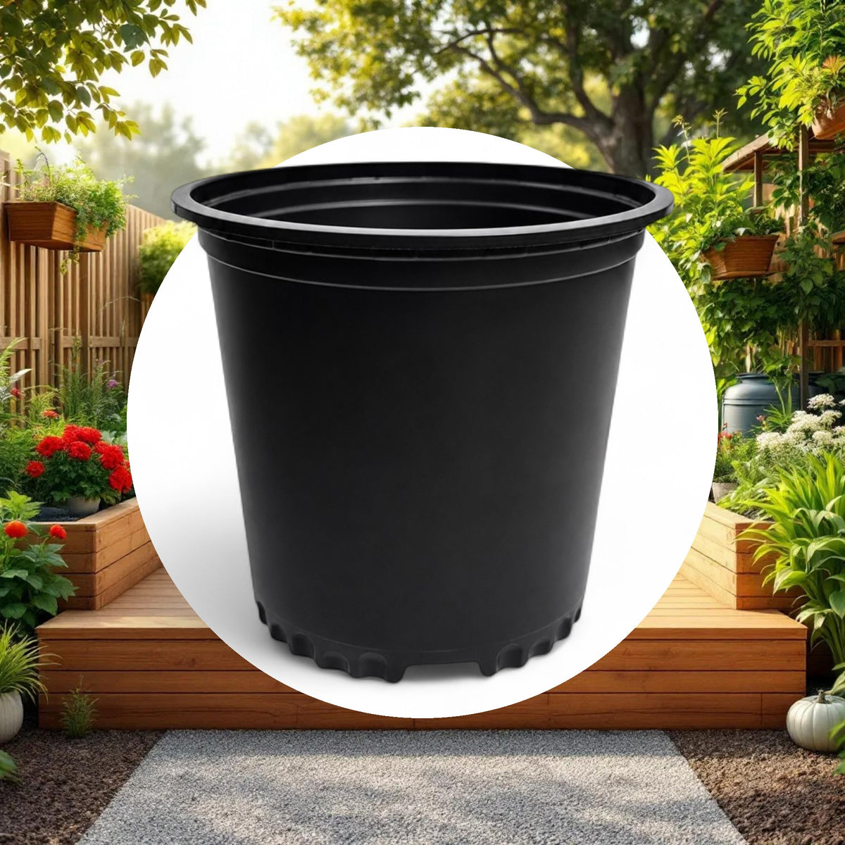 2 Gal Thermoformed Plastic Pot Heavy Duty - Image 4