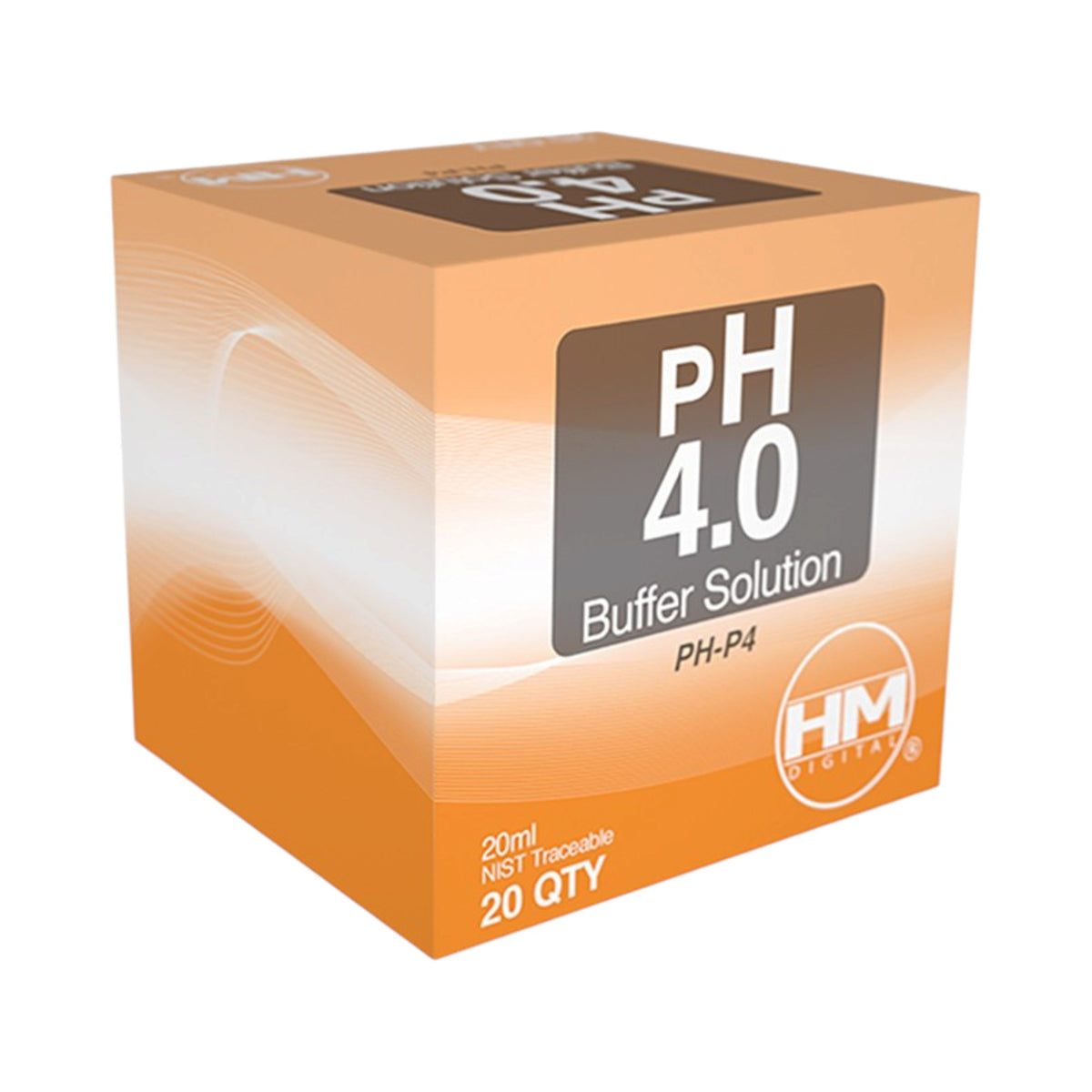 HM Digital pH 4.0 buffer solution - 20 packets of 20 ml