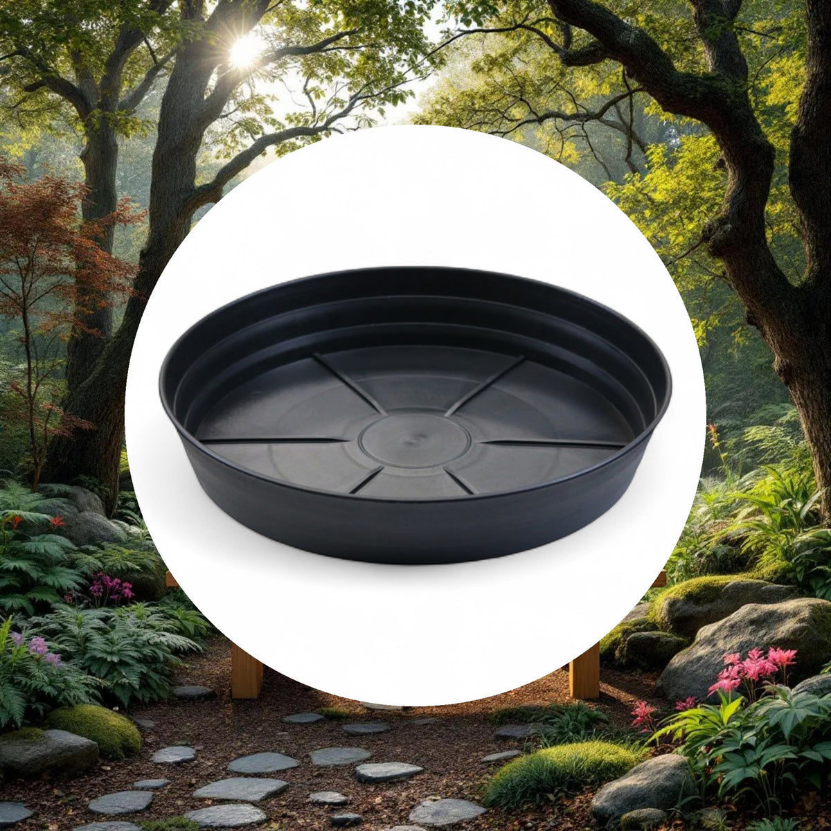 Grow1 18" Premium Black Injection Pot Saucers - Image 5