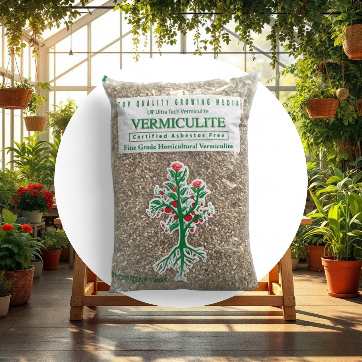 Vermiculite Fine Grade Bag 12 Quarts - Image 2