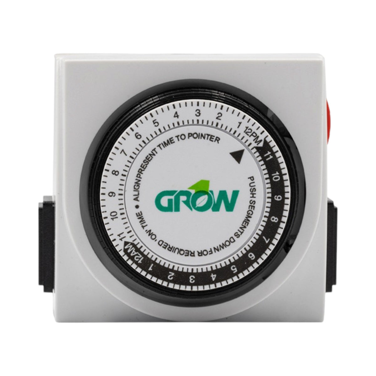 Grow1 120V Dual Outlet Mechanical Timer