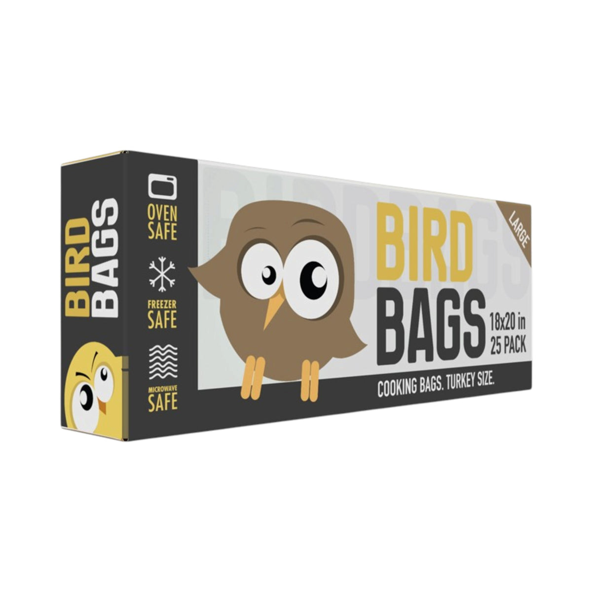Bird Bags 3 Gallon Turkey Bags 18" x 20" (25 Pack)