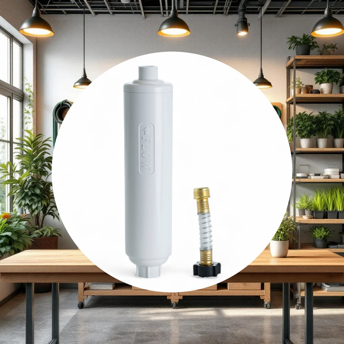 GROW1 Inline Garden Water Filter - Chlorine Removal Sediment Removal - Image 2