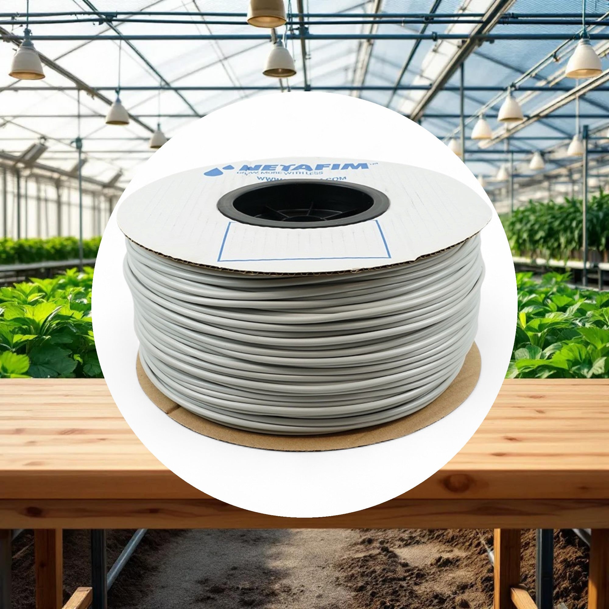 Netafim Super Flex UV Polyethylene Tubing 5mm 1000ft Roll - Image 3