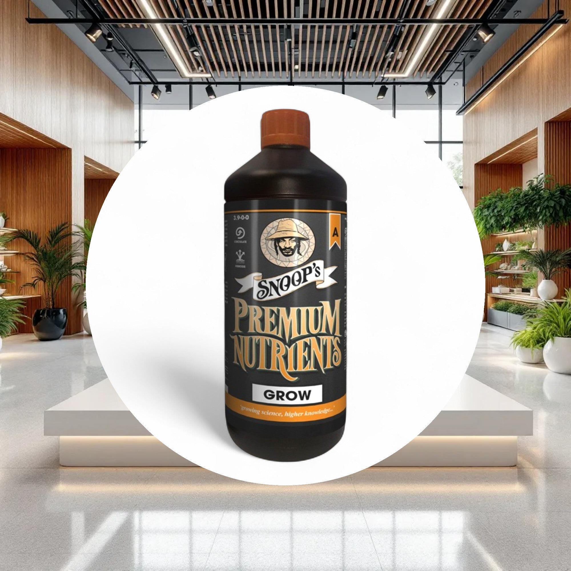 Snoop's Premium Nutrients Grow A Circulating 20ltr 3.9-0-0 (Hydro Recirculating) - Image 3
