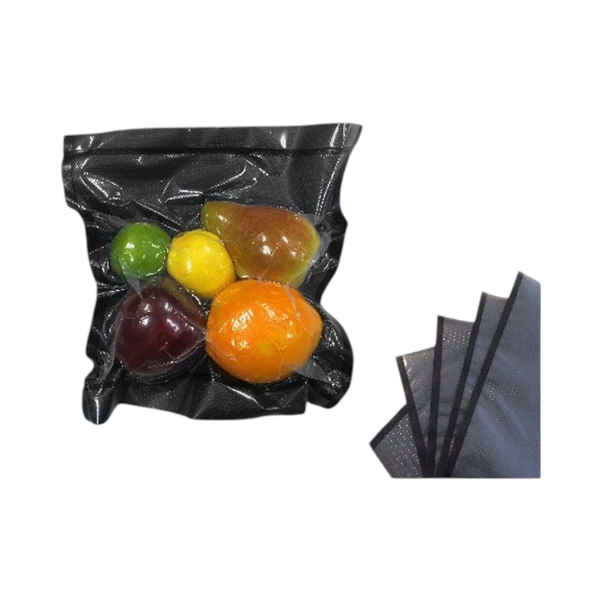 NatureVAC 15"x20" Precut Vacuum Seal Bags Black/Clear (50-pack)