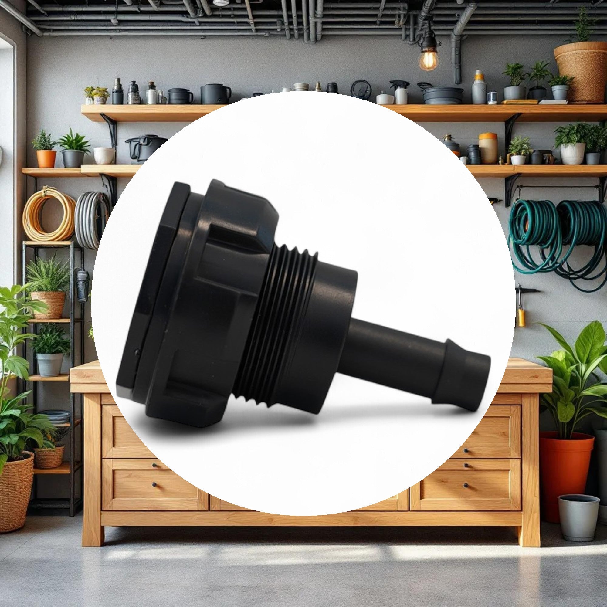 GROW1 Ebb & Flow 1/2in Fill/Drain Fittings (10pcs/Bag) - Image 3