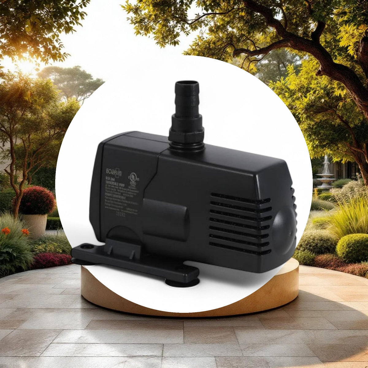 EcoPlus Eco 264 Fixed Flow Submersible/Inline Pump 290GPH - Image 2