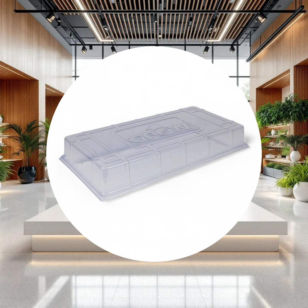 2" Standard Propagation Dome - 10" x 20" x 2" - NO VENT - Image 3