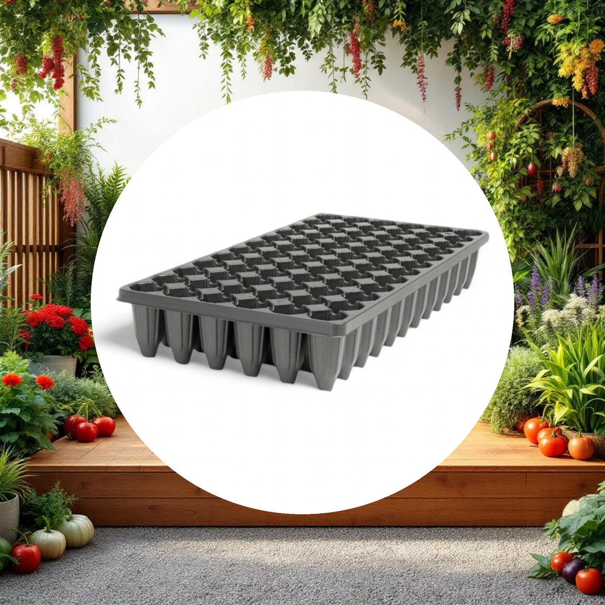 X-Deep Premium Seedling Plug Tray 72 Cell USA (10in x 20in) - Image 5