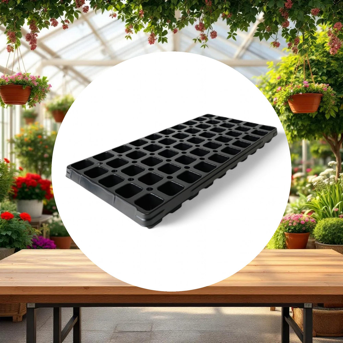 10" x 20" Premium 50 Cell Seedling Plug Tray - Image 4