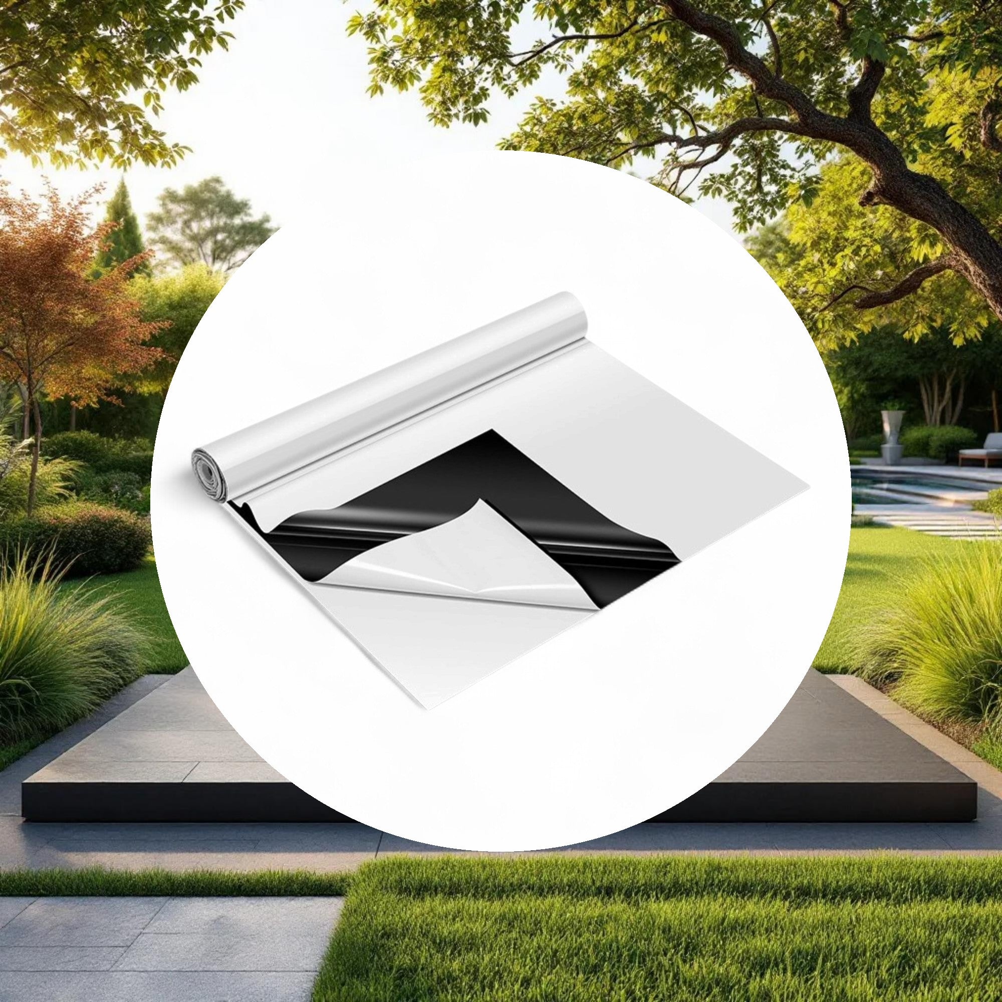 Panda Film Black and White Poly Film Roll 7mil 10ft x 100ft (3 Year) - Image 4