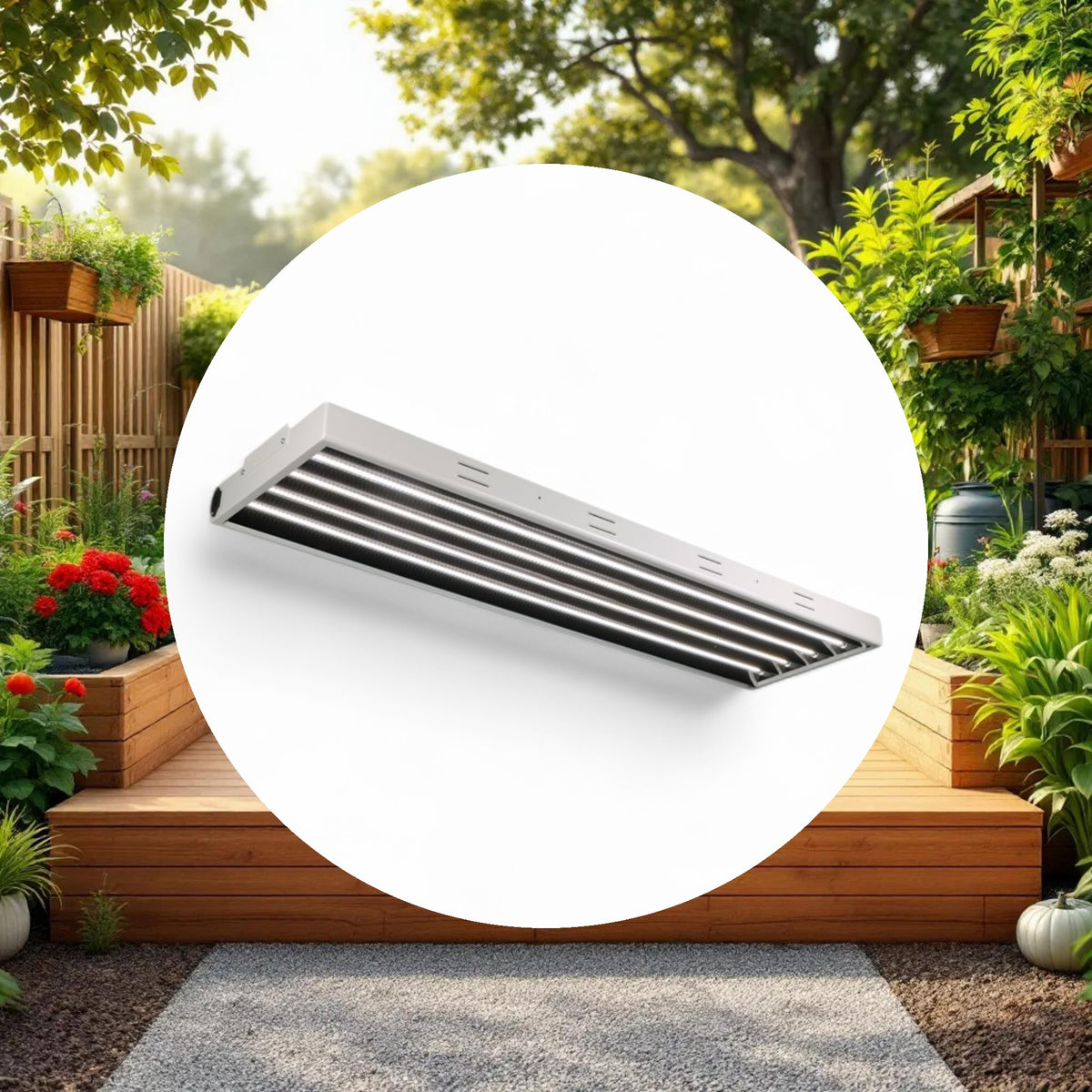 Lightech T5 LED Fixture 4ft 8 Bulb 5500k 120v - Image 5