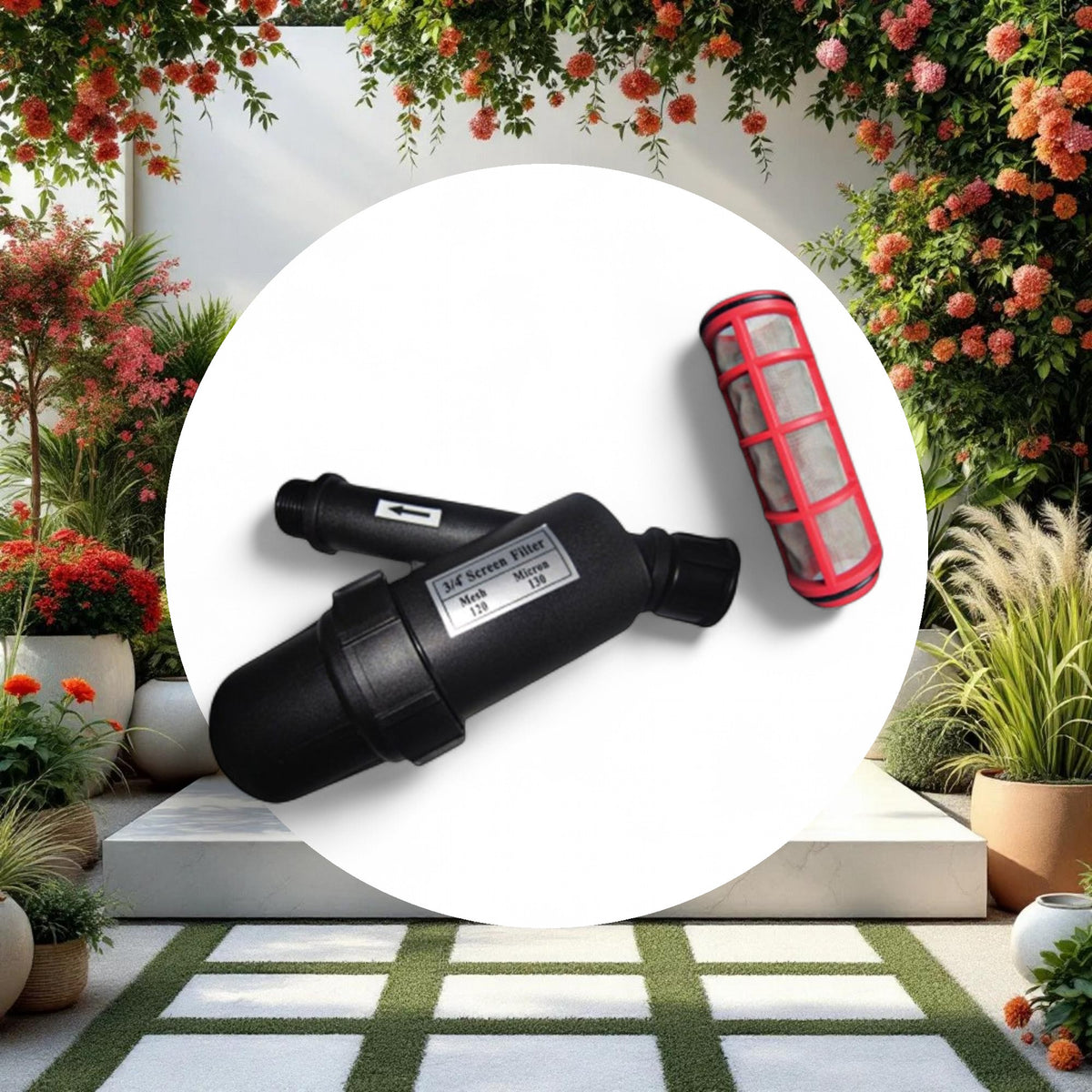 3/4" Y Filter + 120 Mesh Screen - Image 2