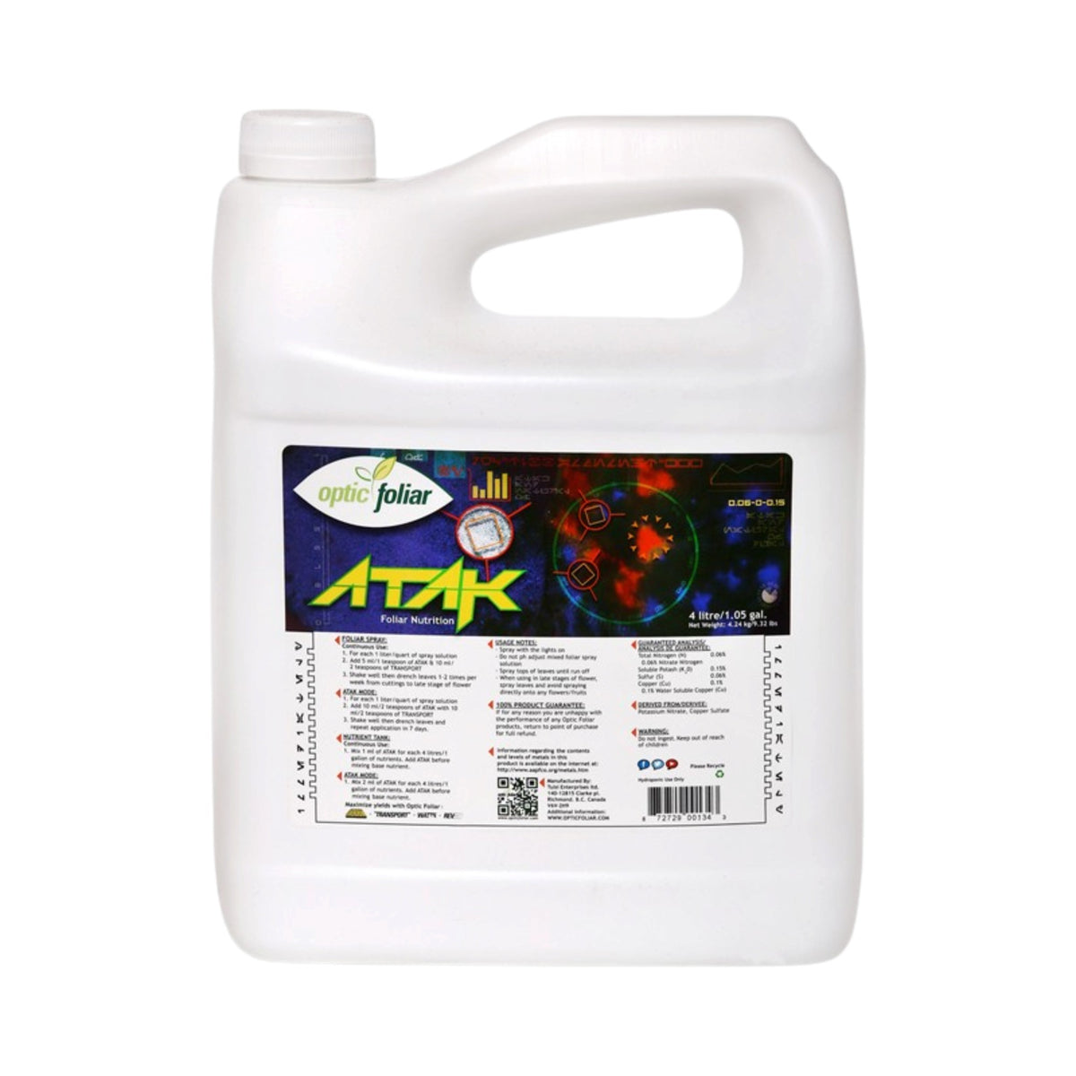 Optic Foliar ATAK 4L